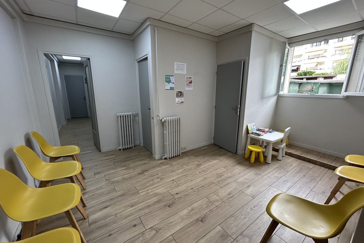 Salle d'attente du cabinet